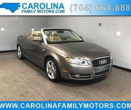 USED 2008 AUDI A4 2.0T CABRIOLET