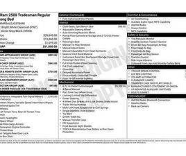 RAM TRUCKS RAM 2500 USED 2018 RAM 2500 TRADESMAN