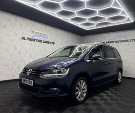 VOLKSWAGEN SHARAN 2.0 TDI BLUEMOTION TECH SEL DSG EURO 5 (S/S) 5DR PANORAMIC SUNROOF MPV 2014, 103048 MILES, £8999 - 33059379 - EXCHANGEANDMART.CO.UK