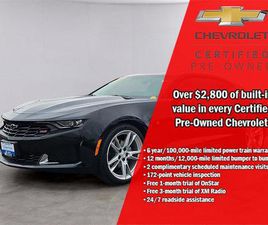 CERTIFIED 2021 CHEVROLET CAMARO 1LT