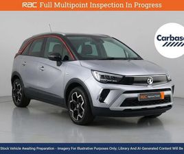 VAUXHALL CROSSLAND X VAUXHALL CROSSLAND 1.2 TURBO SRI NAV SUV 5DR PETROL MANUAL EURO 6 (START/STOP) (110 PS)