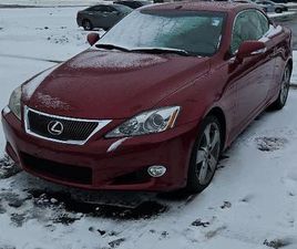 USED 2010 LEXUS IS 350C BASE (A6)