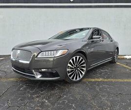 LINCOLN CONTINENTAL USED 2017 LINCOLN CONTINENTAL BLACK LABEL