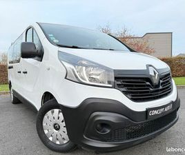 (19 575 HT) RENAULT TRAFIC III L2 1,6L DCI 125CH 9PLACES 1°MAIN/FAIBLE KM CLIM/BLUETOOTH/RADAR