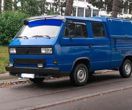 VOLKSWAGEN COMBI T3 DOKA VOLKSWAGEN VW T3 DOKA DOPPELKABINE OLDTIMER H ZULASSUNG