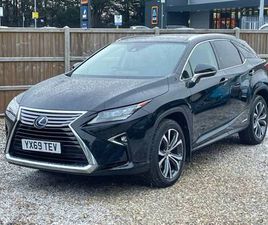 2019 LEXUS RX 3.5 450H V6 SUV 5DR PETROL HYBRID E-CVT 4WD EURO 6 (START/STOP) (313 PS) ESTATE PETROL/ELE...