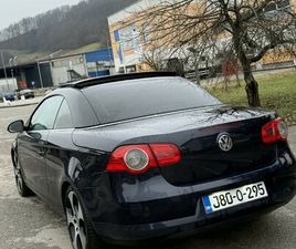 VOLKSWAGEN EOS VOLKSWAGEN EOS BENZIN 2006 2.0 110KW KABRIOLET MANUELNI