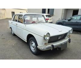 PEUGEOT 404 1972 PEUGEOT 404 BLANC MANUEL, 4 VITESSES CONDUITE À GAUC...