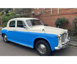 1964 ROVER P4 BLANC MANUEL, 4 VITESSES CONDUITE À DROITE...