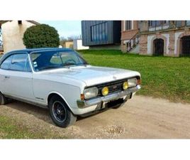 OPEL COMMODORE 1971 OPEL COMMODORE BLANC MANUEL, 4 VITESSES CONDUITE À G...