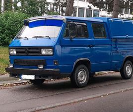 VW T3 DOKA DOPPELKABINE OLDTIMER H ZULASSUNG