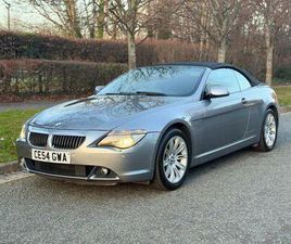 BMW SERIE 6 CABRIO 645 4.4 645CI V8 AUTO EURO 3 2DR