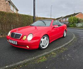 2002 W208 MERCEDES-BENZ CLK200 ELEGANCE KOMPRESSOR AUTO CONVERTIBLE