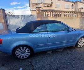 AUDI A4 CABRIOLET AUDI A4 2.5 TDI CABRIO
