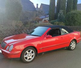 MERCEDES CLK CABRIO CLK 200 208 MERCEDES CLK 200 SPORT, MAGMAROT, KLIMA, ROSTFREI 2.HD.
