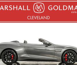 2016 ASTON MARTIN VANQUISH VOLANTE -568 HORSEPOWER V12, QUILTED SEATS, BANG AND