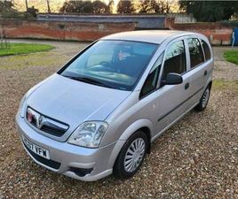 VAUXHALL, MERIVA, MPV, 2007, MANUAL, 1598 (CC), 5 DOORS