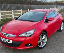VAUXHALL, ASTRA GTC, HATCHBACK, 2011, MANUAL, 1598 (CC), 3 DOORS