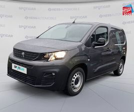 PEUGEOT PARTNER STANDARD 650KG BLUEHDI 130CH SS ASPHALT EAT8 D'OCCASION - HESS AUTOMOBILE