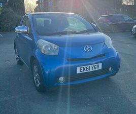 TOYOTA IQ TOYOTA IQ3 1.3 PETROL CVT AUTOMATIC 2011