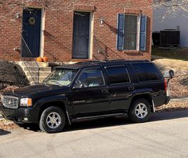 CADILLAC ESCALADE 2000 CADILLAC ESCALADE