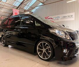 TOYOTA ALPHARD TOYOTA ALPHARD 2.4 240-S- 8 SEATER, LEATHER, 44,000 MILES, 20 INCH WORKS ALLOYS,