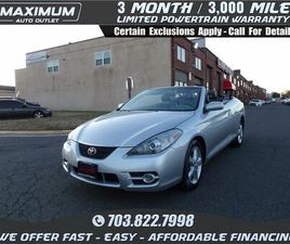 TOYOTA SOLARA USED 2008 TOYOTA CAMRY SOLARA SLE