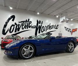 CORVETTE C6 CABRIOLET 2007 CHEVROLET CORVETTE CONV 3LT, Z51, NAV, 6-SPEED, CORSA, CHROMES, 42K!