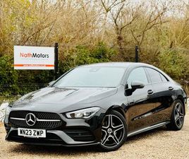 MERCEDES CLA CLA 180 2023 MERCEDES-BENZ CLA 1.3 CLA 180 AMG LINE COUPE 4D