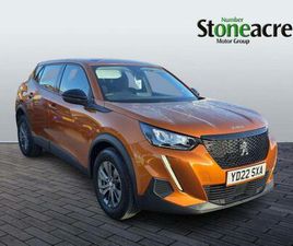 PEUGEOT 2008 2022 PEUGEOT 2008 1.2 PURETECH ACTIVE PREMIUM 5DR HATCHBACK PETROL MANUAL