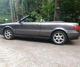 AUDI 80 CABRIOLET AUDI CABRIOLET 2.6 V6 E-VERDECK, LZ1T, LEDER SCHECKHEFT OLDTIMER