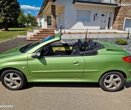 PEUGEOT 206 CC PEUGEOT 206 CC 2005 VERT MAORI