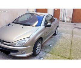 PEUGEOT 206 CC PEUGEOT 206 CC ROLAND GARROS 2.0 16V 138 CH