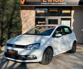 VOLKSWAGEN POLO 1.2 TSI 90CH BLUEMOTION ALLSTAR * ENTRETIEN COMPLET A JOUR*RADAR AV/AR*CARPLAY