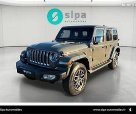 JEEP WRANGLER JL UNLIMITED 4XE 2.0 L T 380 CH PHEV 4X4 BVA8 OVERLAND 5P