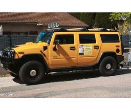 HUMMER H2 HUMMER H2 2003 JAUNE ÉTHANOL / ESSENCE