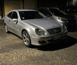 VEND OU ÉCHANGE MERCEDES CLASS C COUPÉ SPORT W203