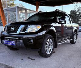 NISSAN NAVARA DOUBLE CAB NISSAN NAVARA PICKUP DOUBLE CABINE PHASE 2 V6 3,0 DCI 230CH PREMIUM 4X4 BVA NOIR