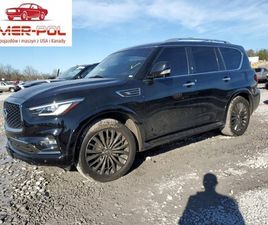 INFINITI QX80 LUXE 2021 5.6L 5.6 BENZYNA 400KM