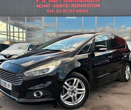 FORD S-MAX II 2.0 TDCI 180CH STOP&START TITANIUM POWERSHIFT / GPS / CAMÉRA / TOIT PANORAMIQUE / 2016 / 111 543 KMS