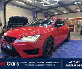 SEAT LEON SC 2.0 TSI 290 - BV DSG SC 2013 COUPE CUPRA 290 PHASE 1