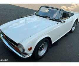 TRIUMPH TR6 A VENDRE CABRIOLET TR6