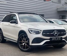MERCEDES GLC GLC 300 MERCEDES GLC 300 D 245CH AMG LINE 4MATIC 9G-TRONIC - JA 20 / TOIT OUVRANT PANO / PACK PREMIUM / SPORT BLACK / BURMESTER / CAMÉRA 360