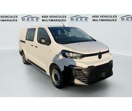 CITROEN JUMPY CITROËN JUMPY CABINE APPROFONDIE NOUVEAU XL BHDI 145 BVM6