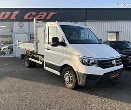 VOLKSWAGEN CRAFTER VOLKSWAGEN CRAFTER 50 BENNE BASCULANTE CABINE SIMPLE 2.0L TDI 177CV + ATTELAGE TVA RECUP