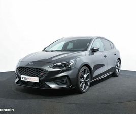 FORD FOCUS ST FORD FOCUS ST 2.3 ECOBOOST 280 CV ACC KEYLESS SIEGES RECARO CHAUFFANTS FEUX FULL LED HIFI B&O CAMERA CARPLAY GPS PACK HIVER DETECTION ANGLES MORT JANTES ALU 19′