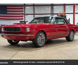 FORD MUSTANG 289 V8 1966 PRIX TOUT COMPRIS