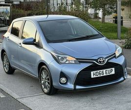 TOYOTA YARIS 2016 TOYOTA YARIS 1.33 ICON VVT-I 5D