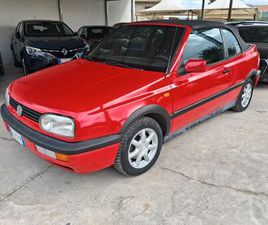 VOLKSWAGEN GOLF CABRIOLET 1.9 TDI CAT 3 PORTE GT