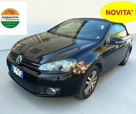 VOLKSWAGEN GOLF CABRIO VOLKSWAGEN GOLF CABRIOLET AUTOMATICA! 2.0 TDI DSG BLUEM. TECH.
